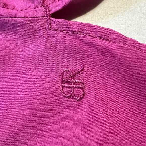 💖 Banana Republic Bold Pink  100% Cotton Button-Down – Effortless Chic Size M💐 - Picture 4 of 12